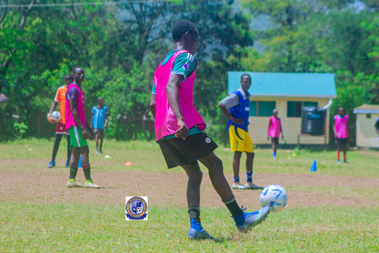 Players training session